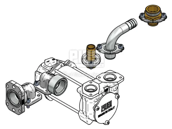 BOMBA PARA TRANSVASE DE GASOIL BP3000 12V PIUSI F00342000 - Imagen 3