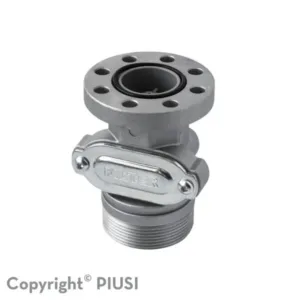 CONECTOR PAR BIDONES CON VALVULA DE RETENCION PARA DIESEL-GASOIL 2" BSP PIUSI F17163000