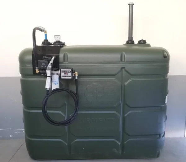DEPOSITO DE GASOIL 2000 LITROS DOBLE PARED CON EQUIPO DE SUMINISTRO KITS GNR 2000 TANK + TRANSFER STATION ST Panther 56 +K33+ A60+ FILTER PIUSI VICPBMF2000