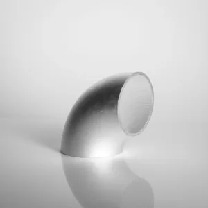 CODO 90º DE ALUMINIO 3" NORM 3 90X5 mm ENA AW-6060 BLECHA B6060E 90X 5N2