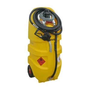 EMILCADDY 110 DIESEL LOW FLOW RATE BATTERY PUMP 12V o 24V (40 l/min) AUTOMATIC NOZZLE 60 3m HOSE EMG110AC EMILIANA