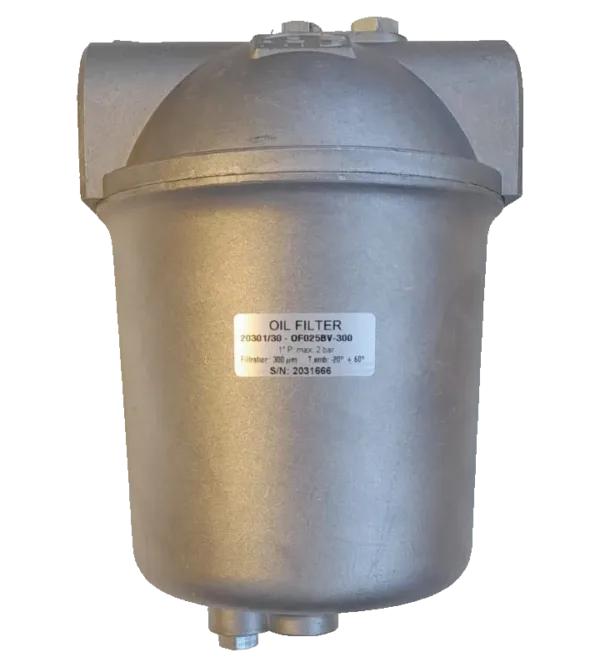 LARGE CAPACITY ALUMINUM FILTER WITH EMPTY POTERMIC 20301B